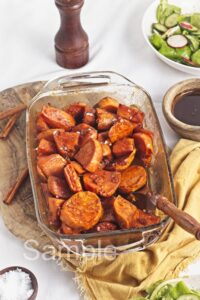 Brown Butter Candied Sweet Potatoes - Set 1