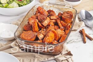 Brown Butter Candied Sweet Potatoes - Set 4
