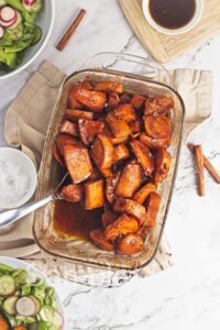 Brown Butter Candied Sweet Potatoes - Set 4