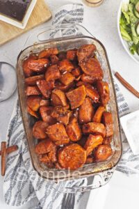 Brown Butter Candied Sweet Potatoes - Set 5
