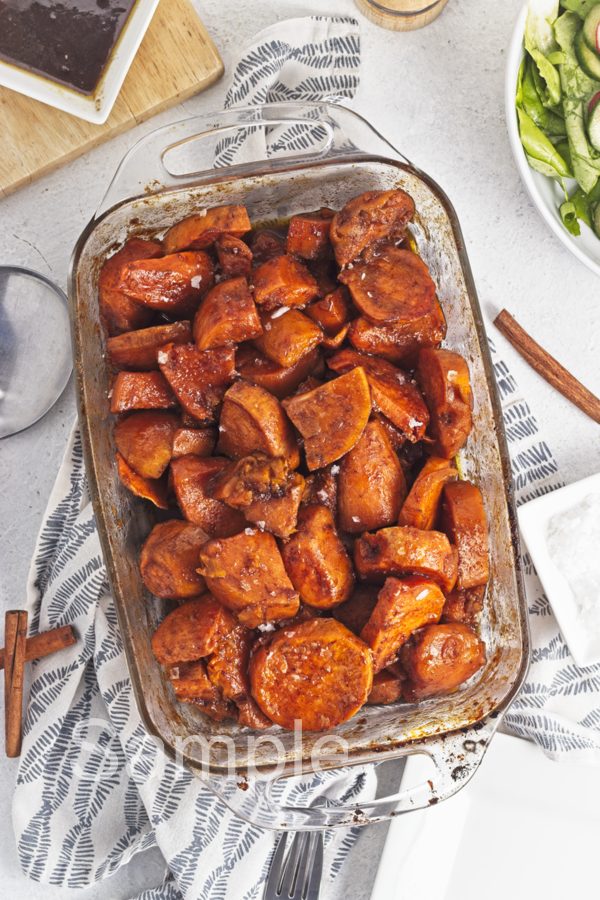 Brown Butter Candied Sweet Potatoes - Set 5