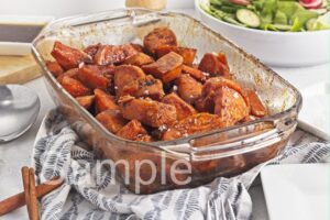 Brown Butter Candied Sweet Potatoes - Set 5