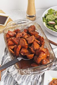 Brown Butter Candied Sweet Potatoes - Set 5