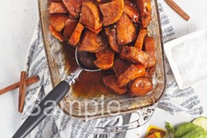 Brown Butter Candied Sweet Potatoes - Set 5