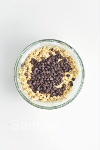 Caramel Chocolate Chip Cookie Cake - Set 2