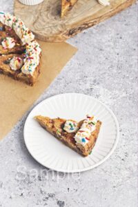 Caramel Chocolate Chip Cookie Cake - Set 3