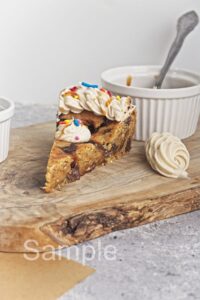 Caramel Chocolate Chip Cookie Cake - Set 3