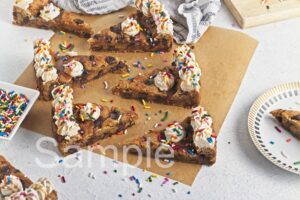 Caramel Chocolate Chip Cookie Cake - Set 5