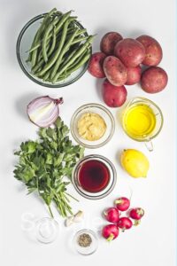 Green Bean and Potato Salad - Set 4
