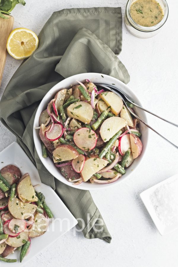Green Bean and Potato Salad - Set 1