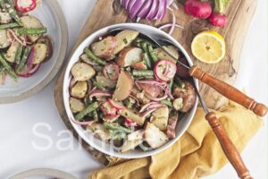 Green Bean and Potato Salad - Set 4