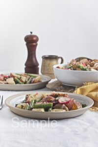 Green Bean and Potato Salad - Set 4