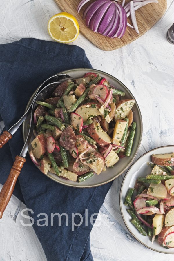 Green Bean and Potato Salad - Set 5