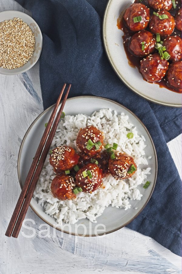 Korean Tofu Meatballs - Set 1