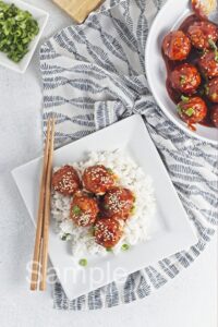 Korean Tofu Meatballs - Set 2