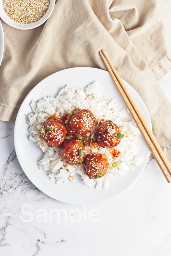Korean Tofu Meatballs - Set 4