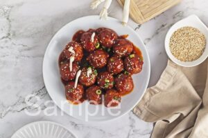 Korean Tofu Meatballs - Set 4