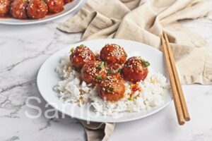 Korean Tofu Meatballs - Set 4