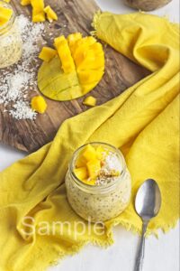 Mango Overnight Oats - Set 1