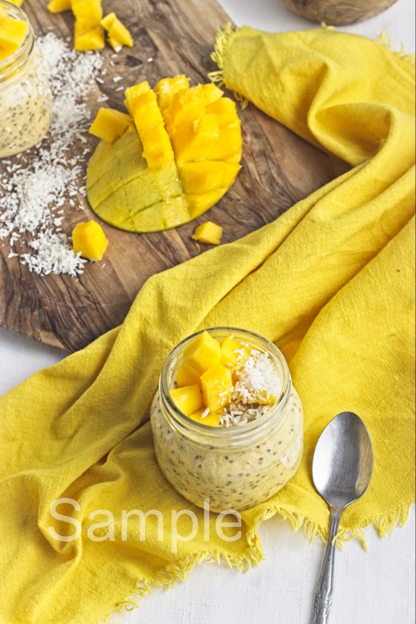 Mango Overnight Oats - Set 1