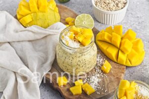 Mango Overnight Oats - Set 2