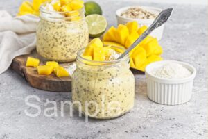 Mango Overnight Oats - Set 2