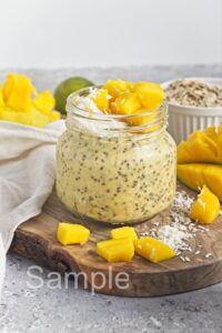 Mango Overnight Oats - Set 2