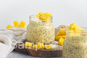 Mango Overnight Oats - Set 2