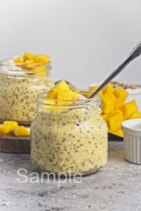Mango Overnight Oats - Set 2