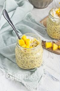 Mango Overnight Oats - Set 3