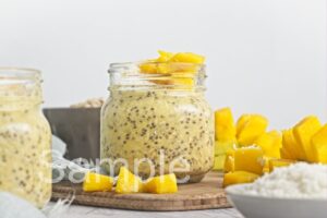 Mango Overnight Oats - Set 3