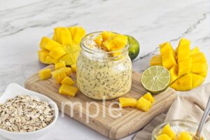 Mango Overnight Oats - Set 4