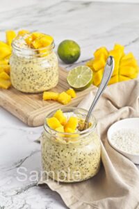 Mango Overnight Oats - Set 4