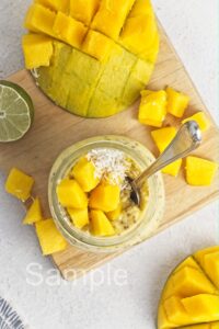 Mango Overnight Oats - Set 5