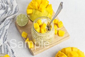 Mango Overnight Oats - Set 5