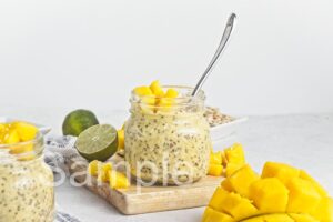 Mango Overnight Oats - Set 5