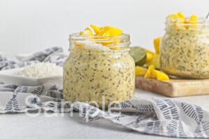 Mango Overnight Oats - Set 5