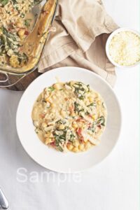 Marry Me Chickpeas and Orzo PLR