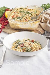 Marry Me Chickpeas and Orzo PLR