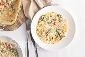 Marry Me Chickpeas and Orzo PLR