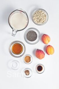 Peach Pie Overnight Oats - Set 5