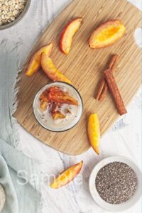 Peach Pie Overnight Oats - Set 2