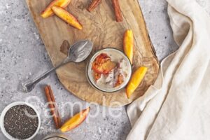 Peach Pie Overnight Oats - Set 3