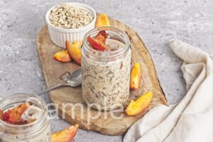 Peach Pie Overnight Oats - Set 3