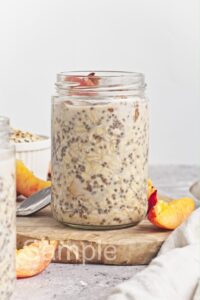 Peach Pie Overnight Oats - Set 3