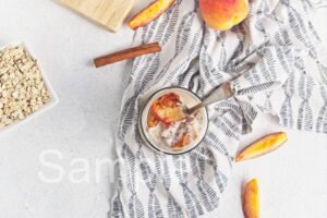 Peach Pie Overnight Oats - Set 5
