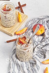 Peach Pie Overnight Oats - Set 5