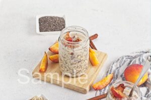 Peach Pie Overnight Oats - Set 5