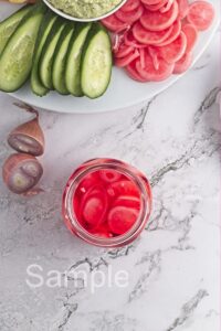 Pickled Radishes - Set 4