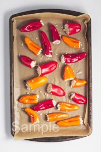 Rice Stuffed Mini Peppers - Set 5